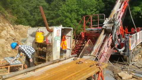 Drilling at Rudnik Rudnik