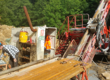 Drilling at Rudnik Rudnik